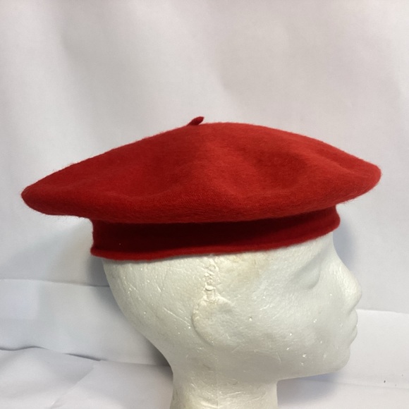 Vintage Beret Deluxe Wool Beret Hat imported form France - Picture 7 of 8
